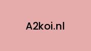A2koi.nl Coupon Codes