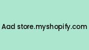 Aad-store.myshopify.com Coupon Codes