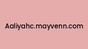 Aaliyahc.mayvenn.com Coupon Codes