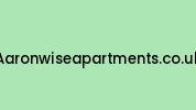 Aaronwiseapartments.co.uk Coupon Codes