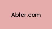 Abler.com Coupon Codes