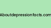 Aboutdepressionfacts.com Coupon Codes