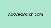 Aboveavalon.com Coupon Codes