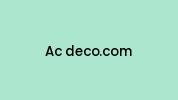 Ac-deco.com Coupon Codes