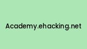 Academy.ehacking.net Coupon Codes