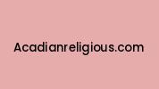 Acadianreligious.com Coupon Codes