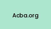 Acba.org Coupon Codes