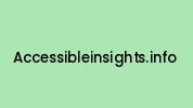 Accessibleinsights.info Coupon Codes