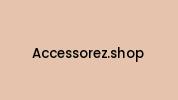 Accessorez.shop Coupon Codes