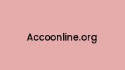 Accoonline.org Coupon Codes