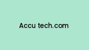 Accu-tech.com Coupon Codes