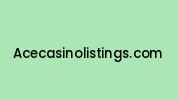 Acecasinolistings.com Coupon Codes