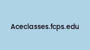 Aceclasses.fcps.edu Coupon Codes