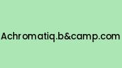 Achromatiq.bandcamp.com Coupon Codes
