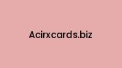 Acirxcards.biz Coupon Codes