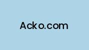 Acko.com Coupon Codes