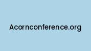 Acornconference.org Coupon Codes