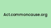 Act.commoncause.org Coupon Codes
