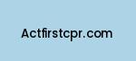 actfirstcpr.com Coupon Codes