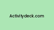 Activitydeck.com Coupon Codes