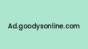 Ad.goodysonline.com Coupon Codes