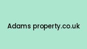 Adams-property.co.uk Coupon Codes