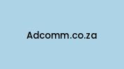 Adcomm.co.za Coupon Codes