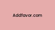 Addfavor.com Coupon Codes