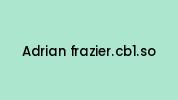 Adrian-frazier.cb1.so Coupon Codes