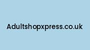 Adultshopxpress.co.uk Coupon Codes