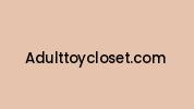 Adulttoycloset.com Coupon Codes