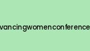 Advancingwomenconference.ca Coupon Codes