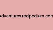 Adventures.redpodium.com Coupon Codes