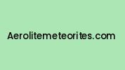 Aerolitemeteorites.com Coupon Codes