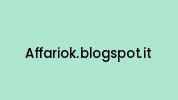 Affariok.blogspot.it Coupon Codes