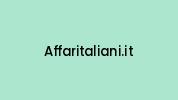 Affaritaliani.it Coupon Codes