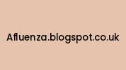 Afluenza.blogspot.co.uk Coupon Codes