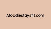 Afoodiestaysfit.com Coupon Codes