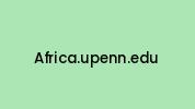 Africa.upenn.edu Coupon Codes