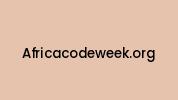 Africacodeweek.org Coupon Codes