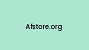 Afstore.org Coupon Codes