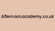 Afternoonacademy.co.uk Coupon Codes