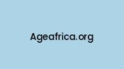 Ageafrica.org Coupon Codes