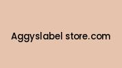 Aggyslabel-store.com Coupon Codes