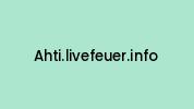 Ahti.livefeuer.info Coupon Codes