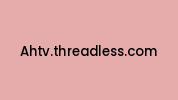 Ahtv.threadless.com Coupon Codes