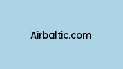 Airbaltic.com Coupon Codes