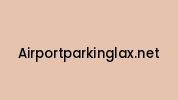 Airportparkinglax.net Coupon Codes