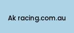 ak-racing.com.au Coupon Codes