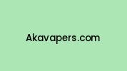 Akavapers.com Coupon Codes